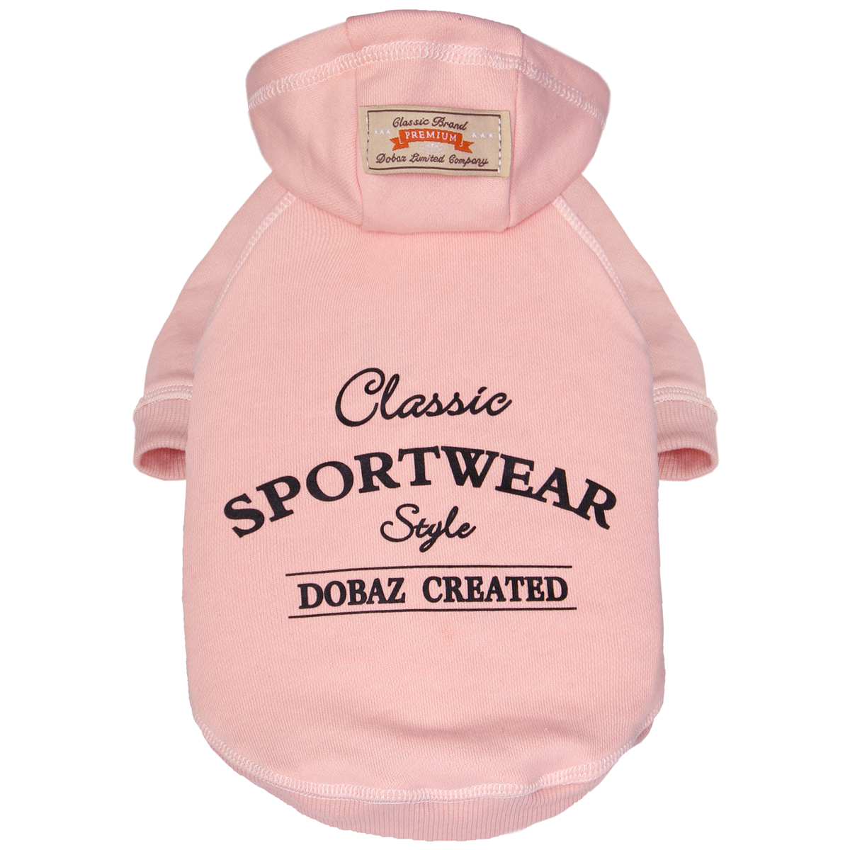 Dobaz Sportwear Dog Hoodie - Pink