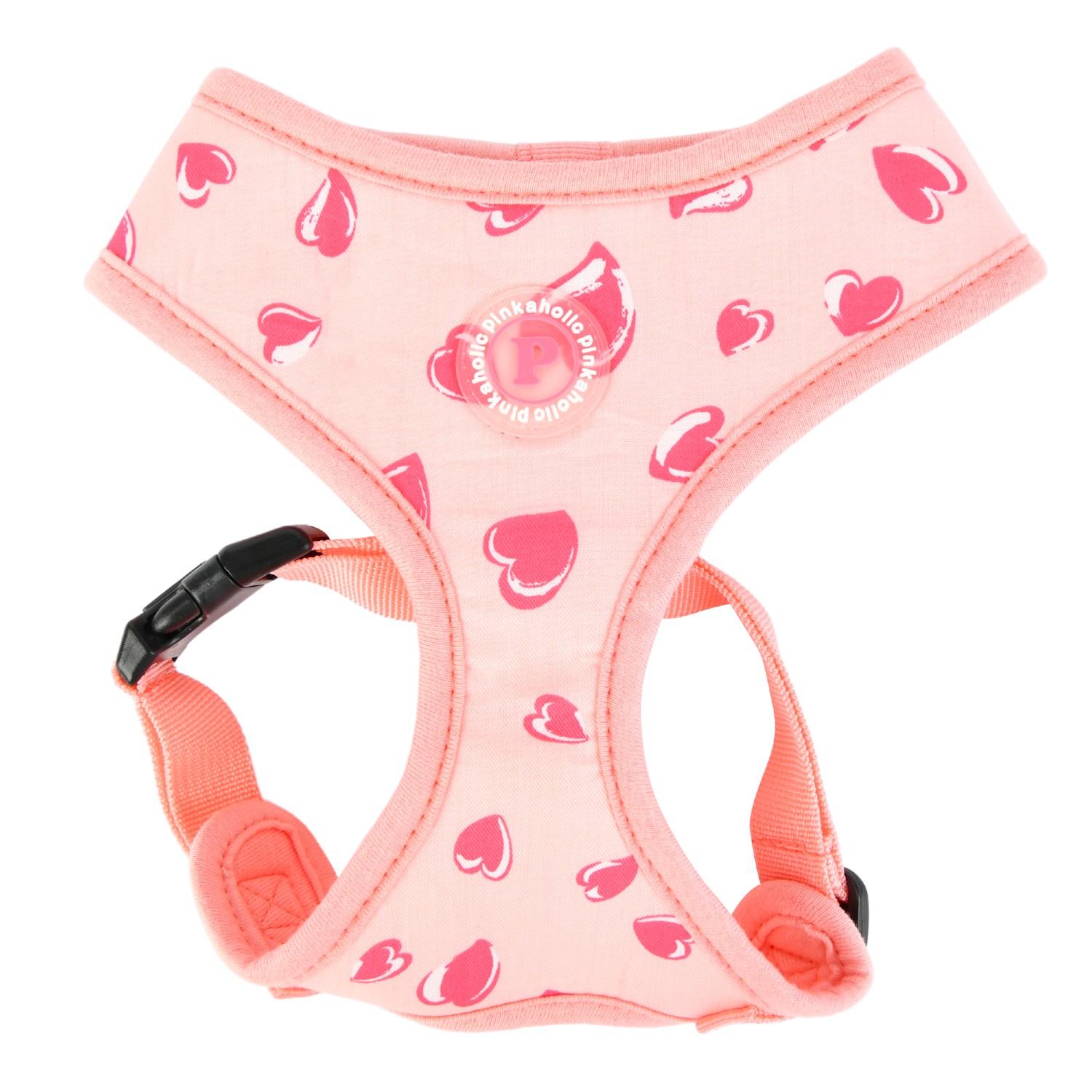 Loveday Basic Style Dog Harness by Pinkaholic - Indian Pink