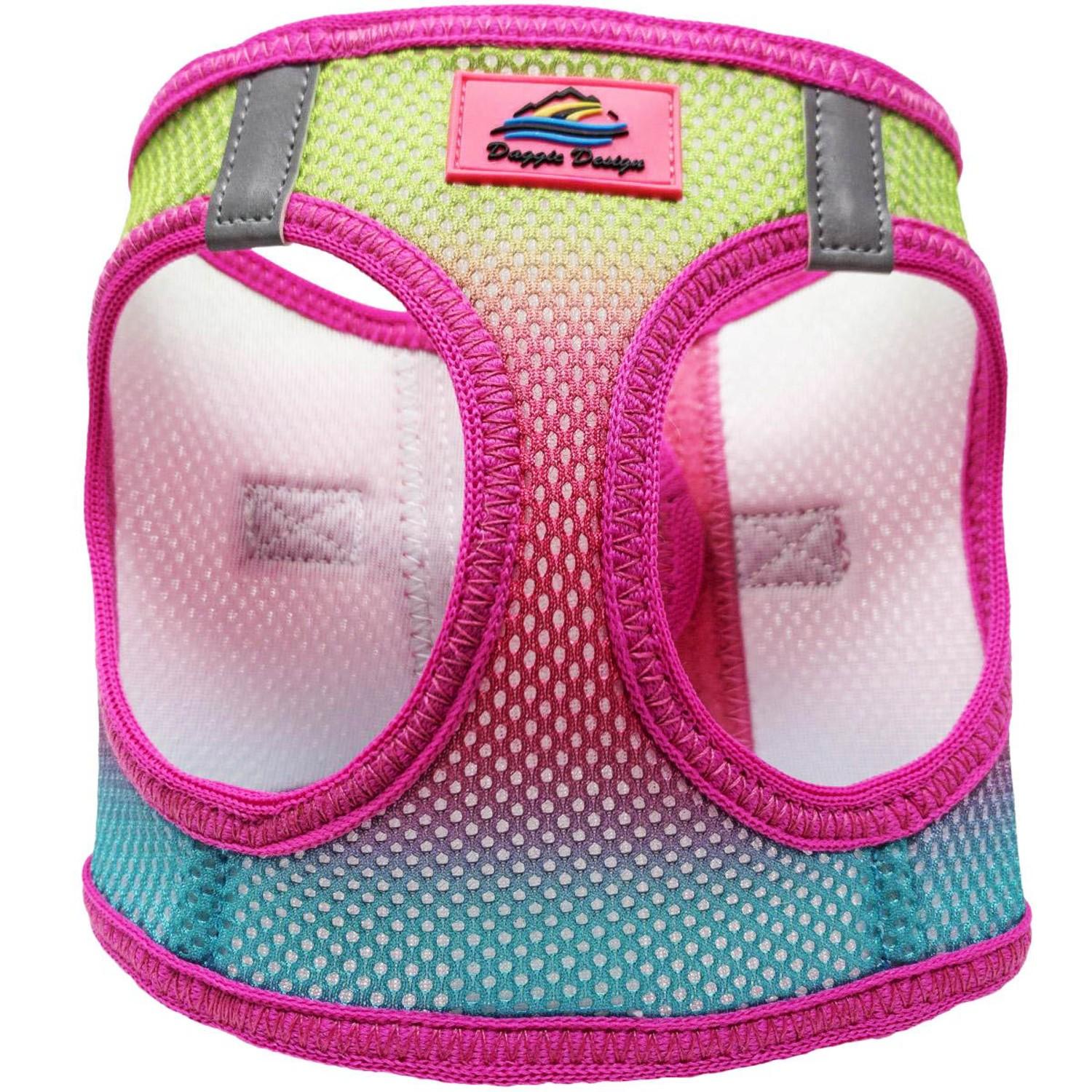 American River Choke-Free Dog Harness by Doggie Design - Cotton Candy Ombre
