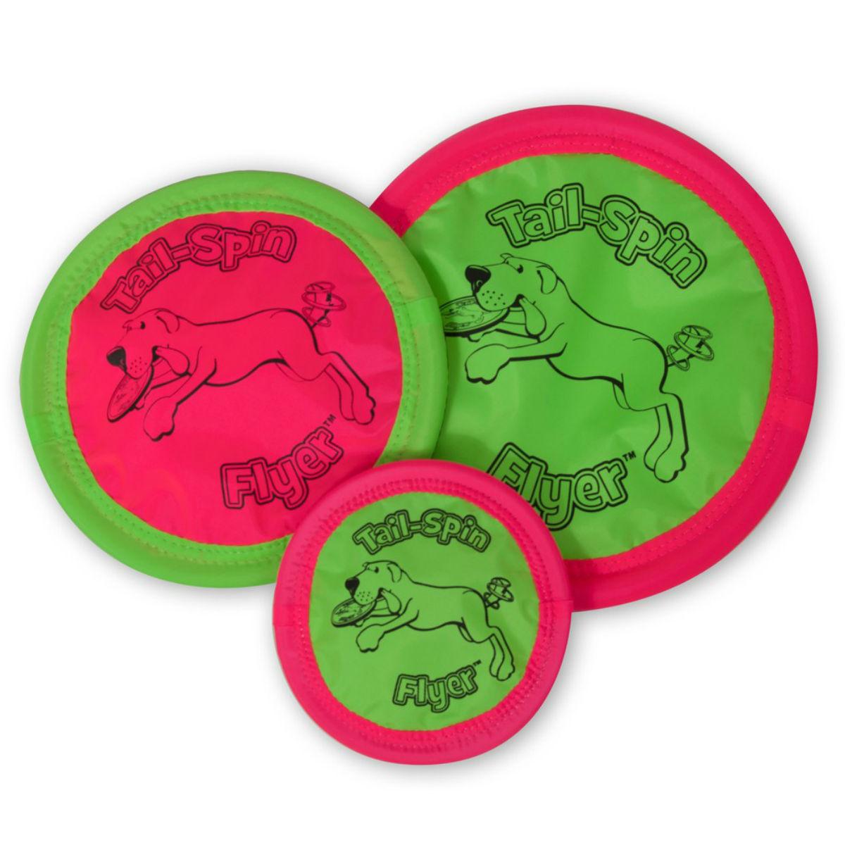 Aspen Booda Tail-Spin Flyer Disc Dog Toy