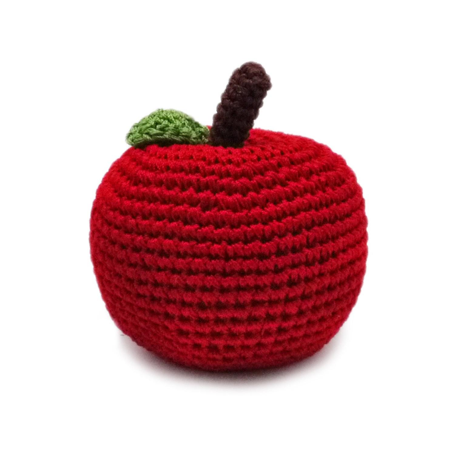 Dogo Crochet Dog Toy - Apple