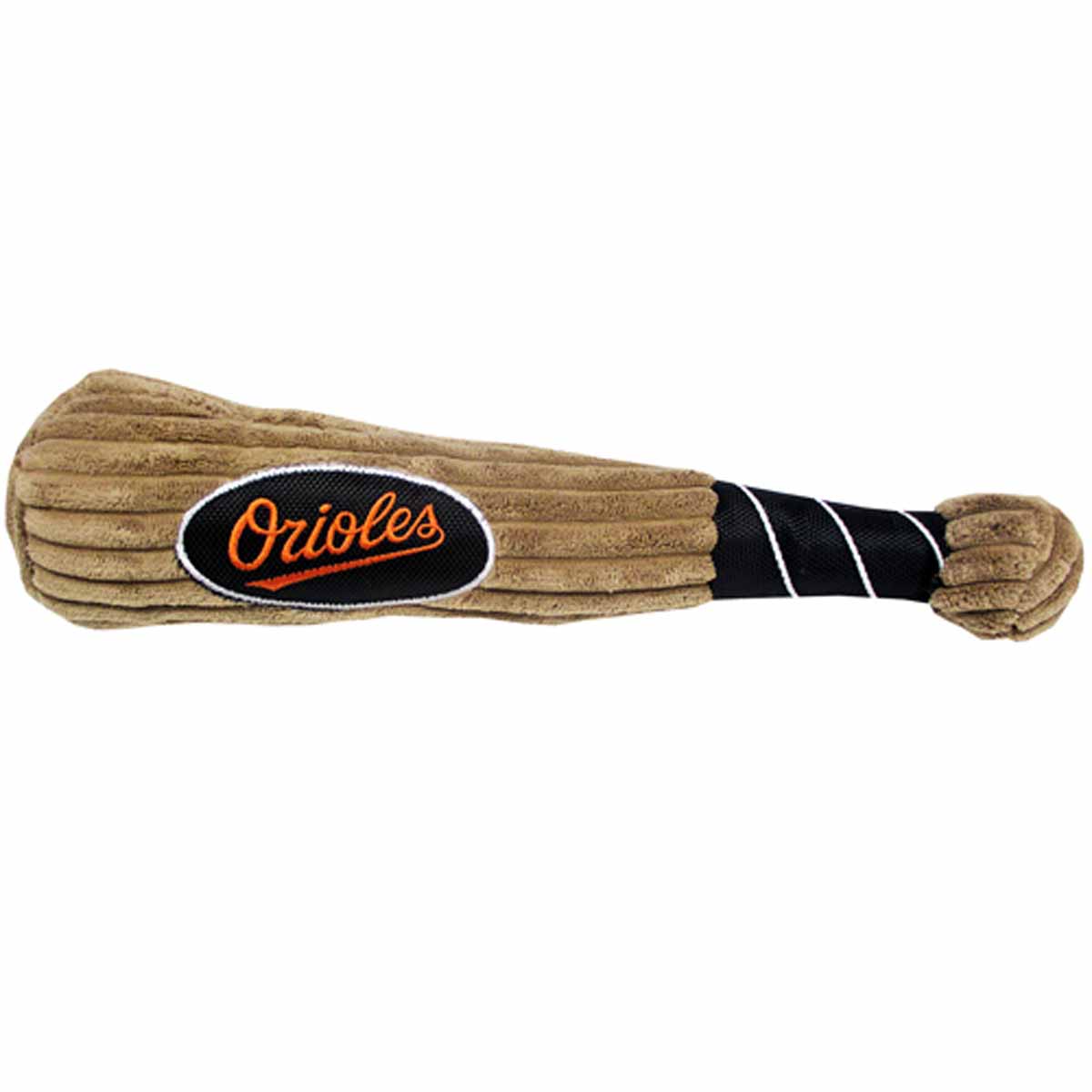Baltimore Orioles Plush Baseball Bat Dog Toy