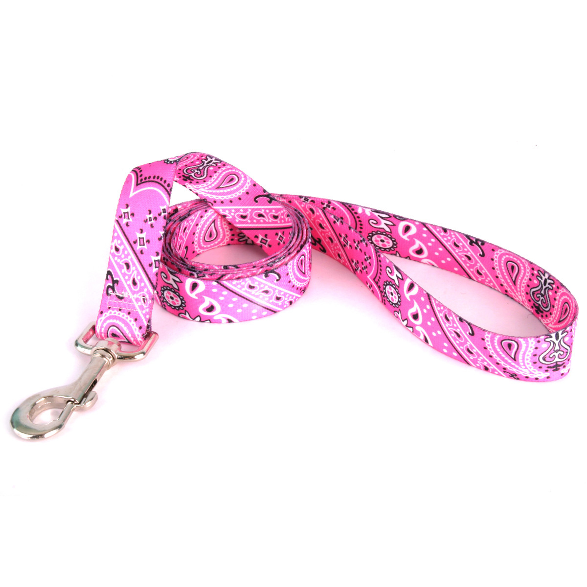 Bandana Dog Leash by Yellow Dog - Pink