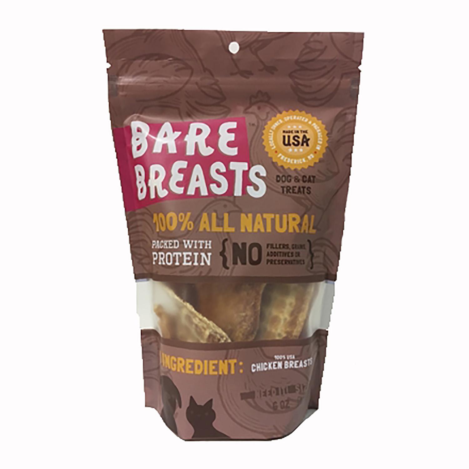 Bare Bites Bare Breasts Chicken Breast Dog and Cat Treats