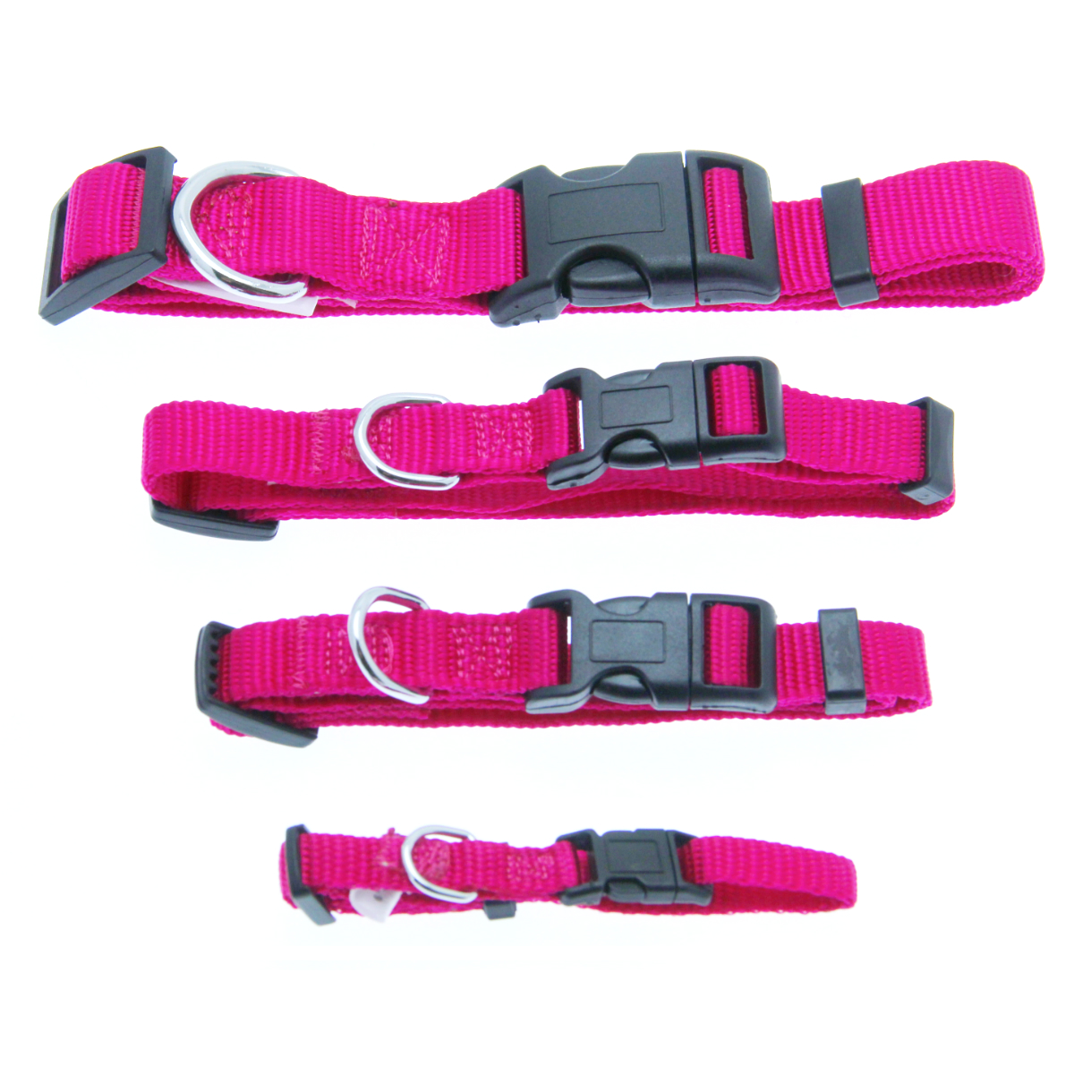 Barking Basics Dog Collar - Dark Pink