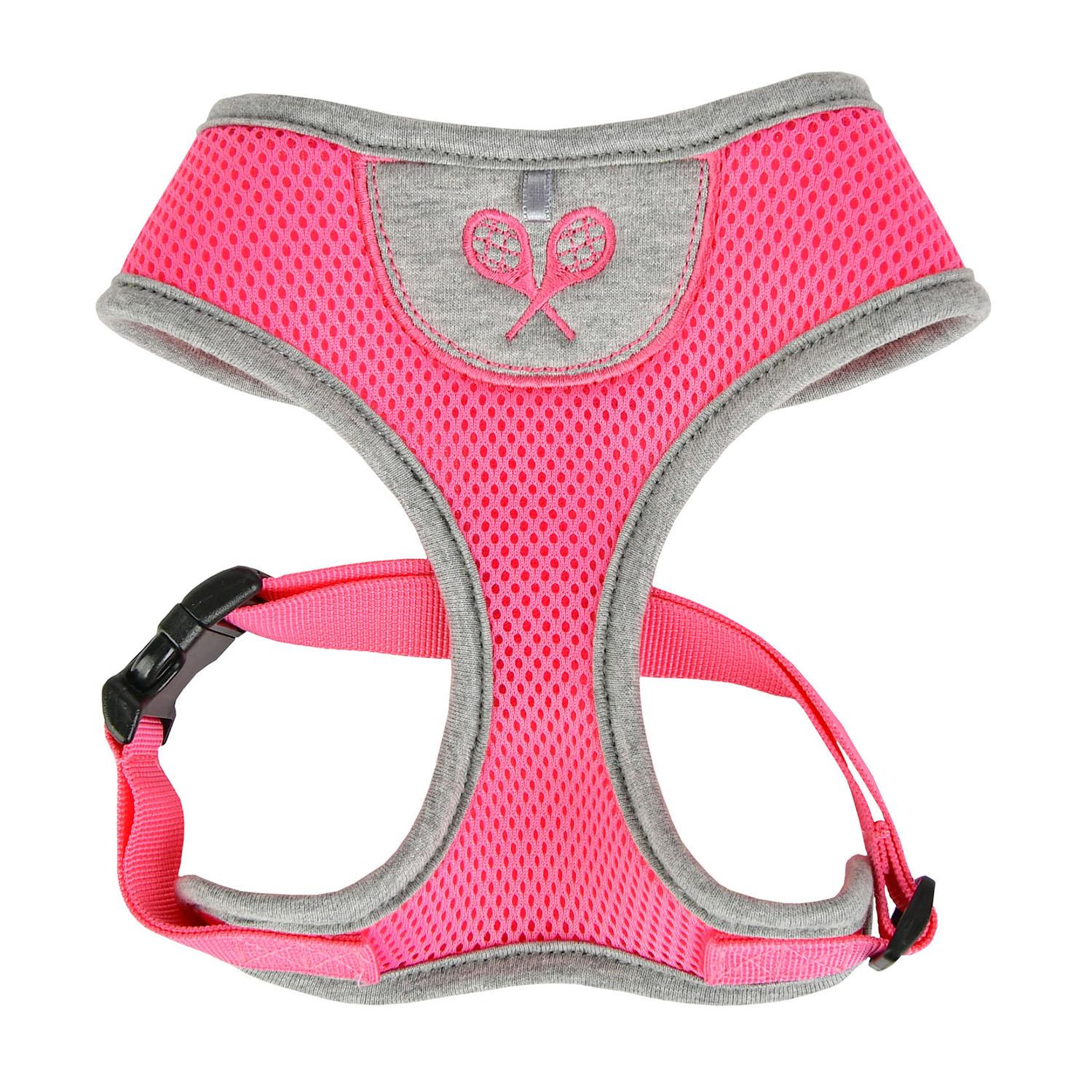 Tennis Sport Dog Harness by Puppia - Pink