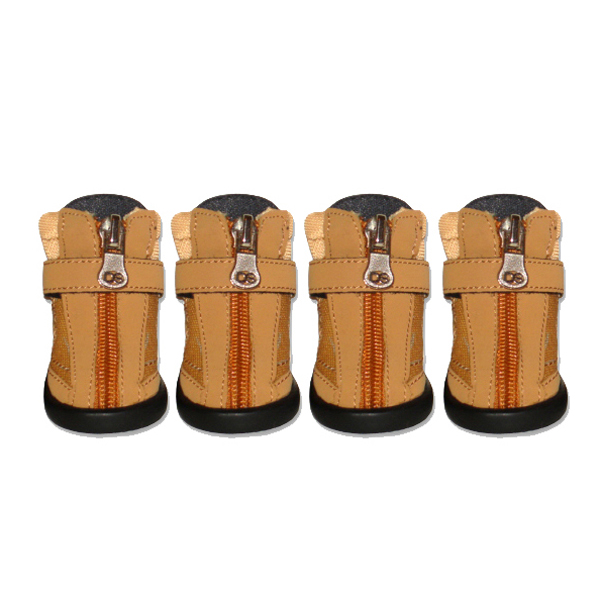 Doggy Style Designs Basic Hiker Dog Boots - Tan