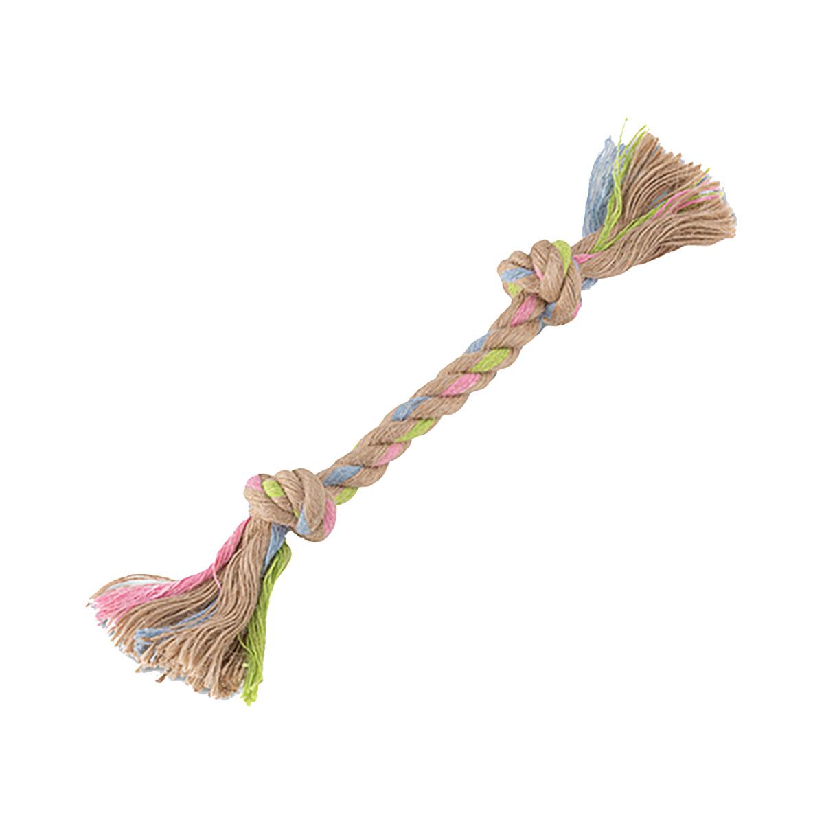 BECO Hemp Rope Double  Knot Tough Dog Toy