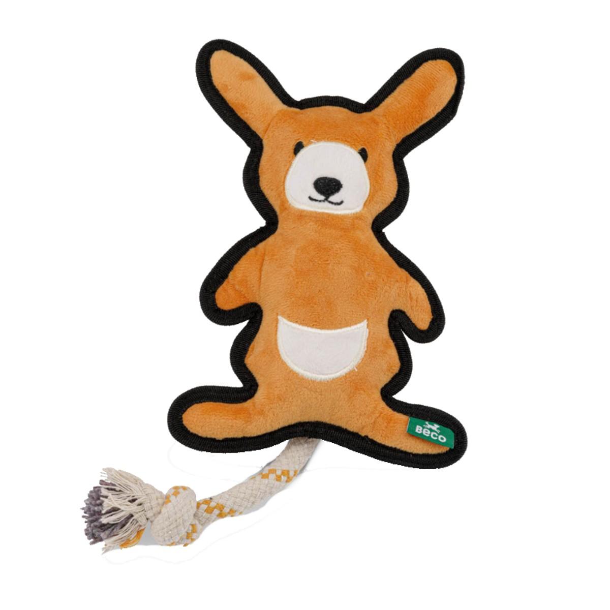 BECO Recycled Rough & Tough Dog Toy - Kangaroo