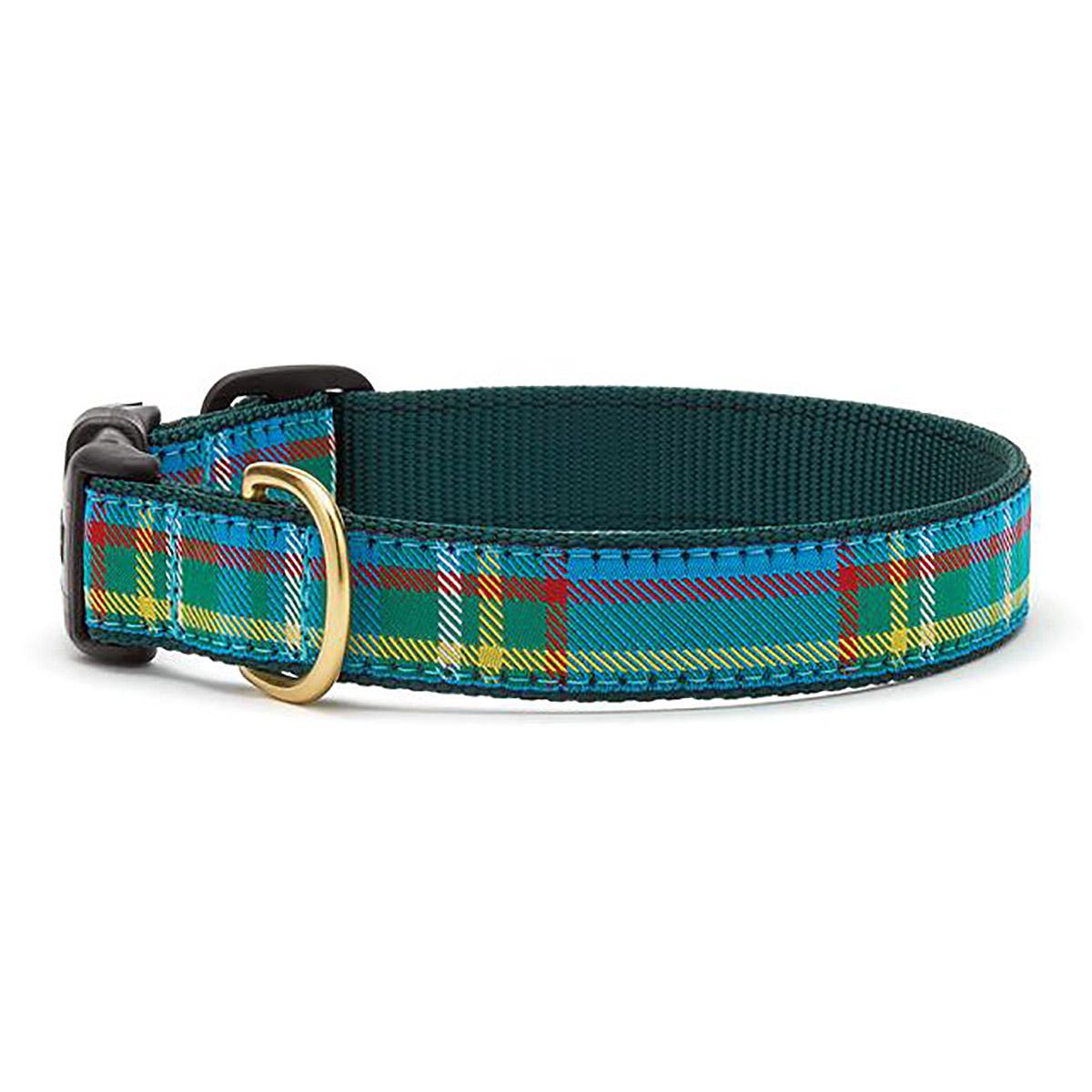 Kendall Plaid Dog Collar by Up Country