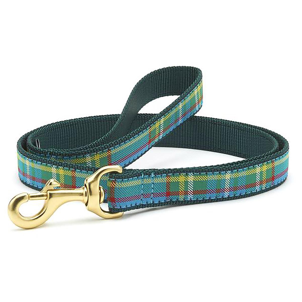 Kendall Plaid Dog Leash by Up Country