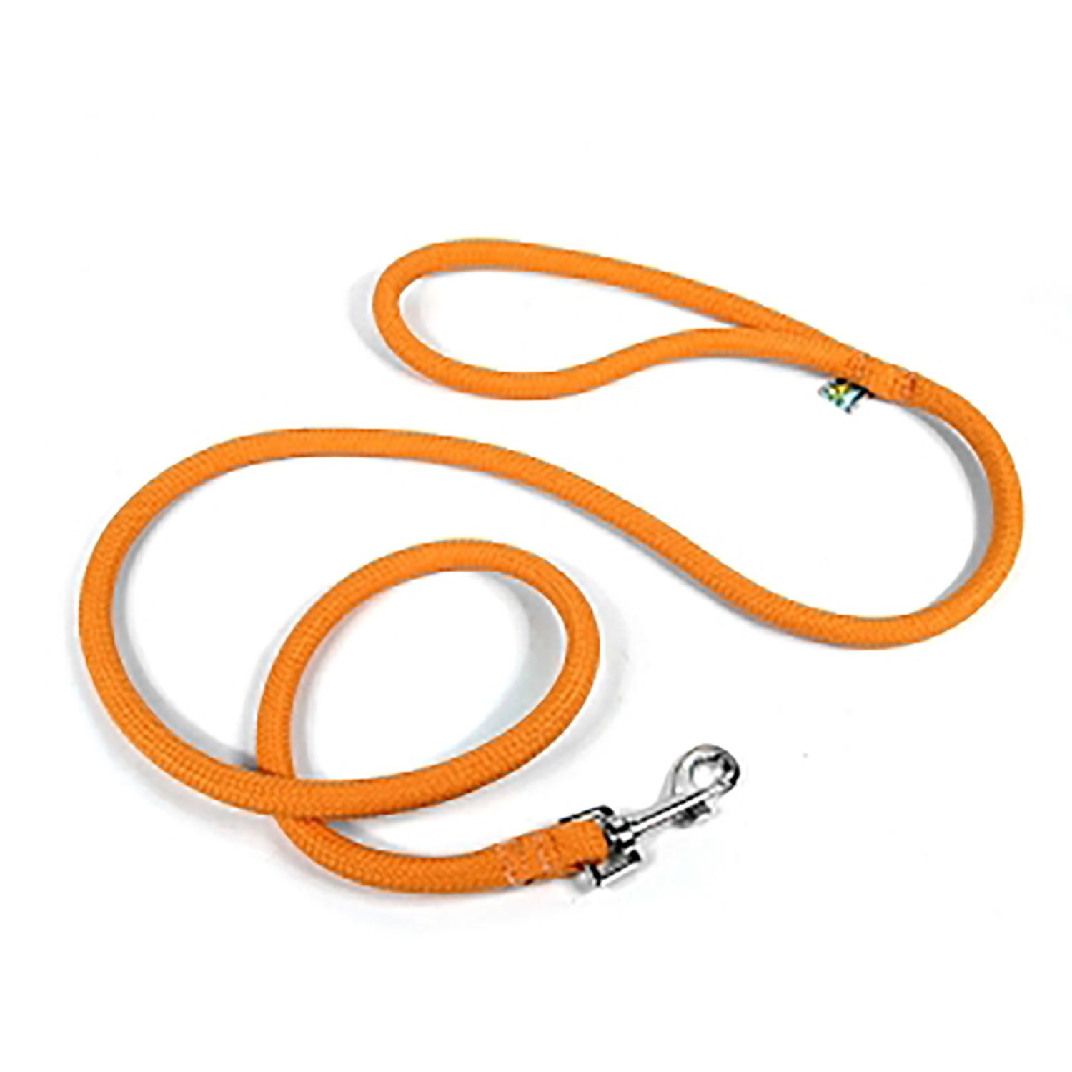 Braided Dog Leash by Yellow Dog - Orange