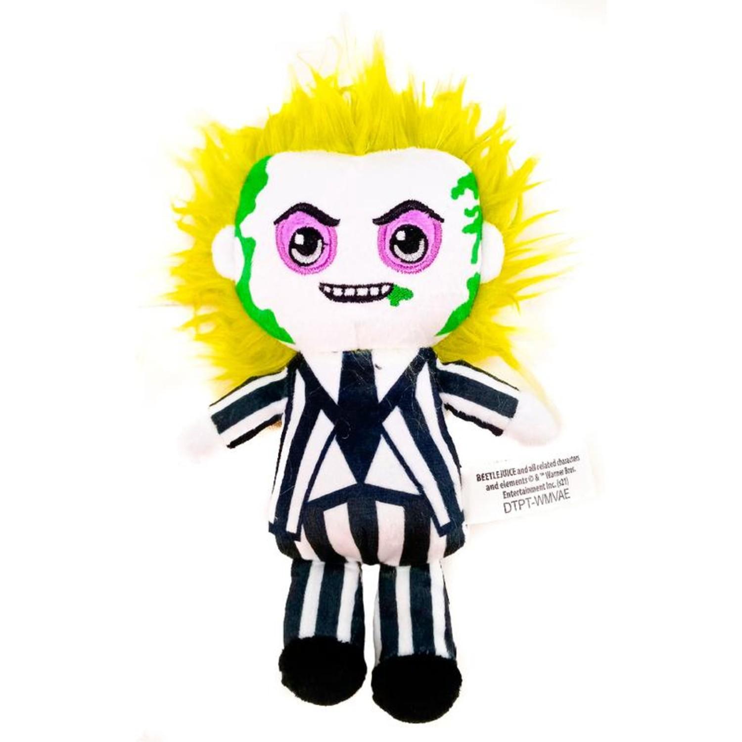 Buckle-Down Horror Movie Villain Dog Toy - Beetlejuice Standing Pose