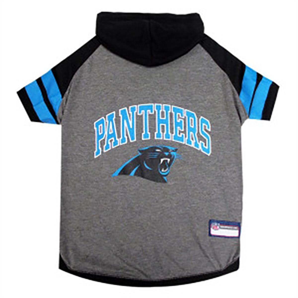 Carolina Panthers Hooded Dog T-Shirt
