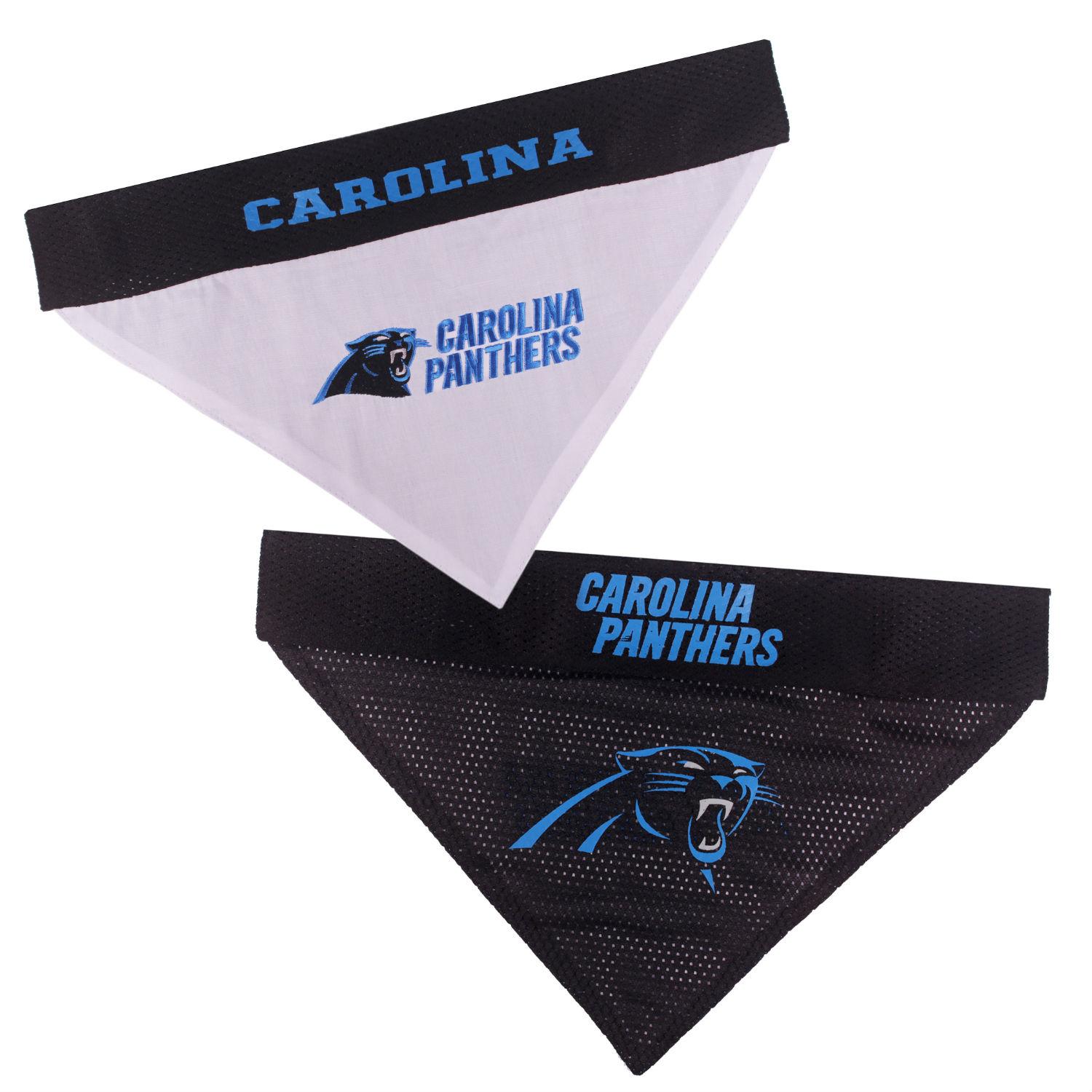 Carolina Panthers Reversible Dog Bandana Collar Slider