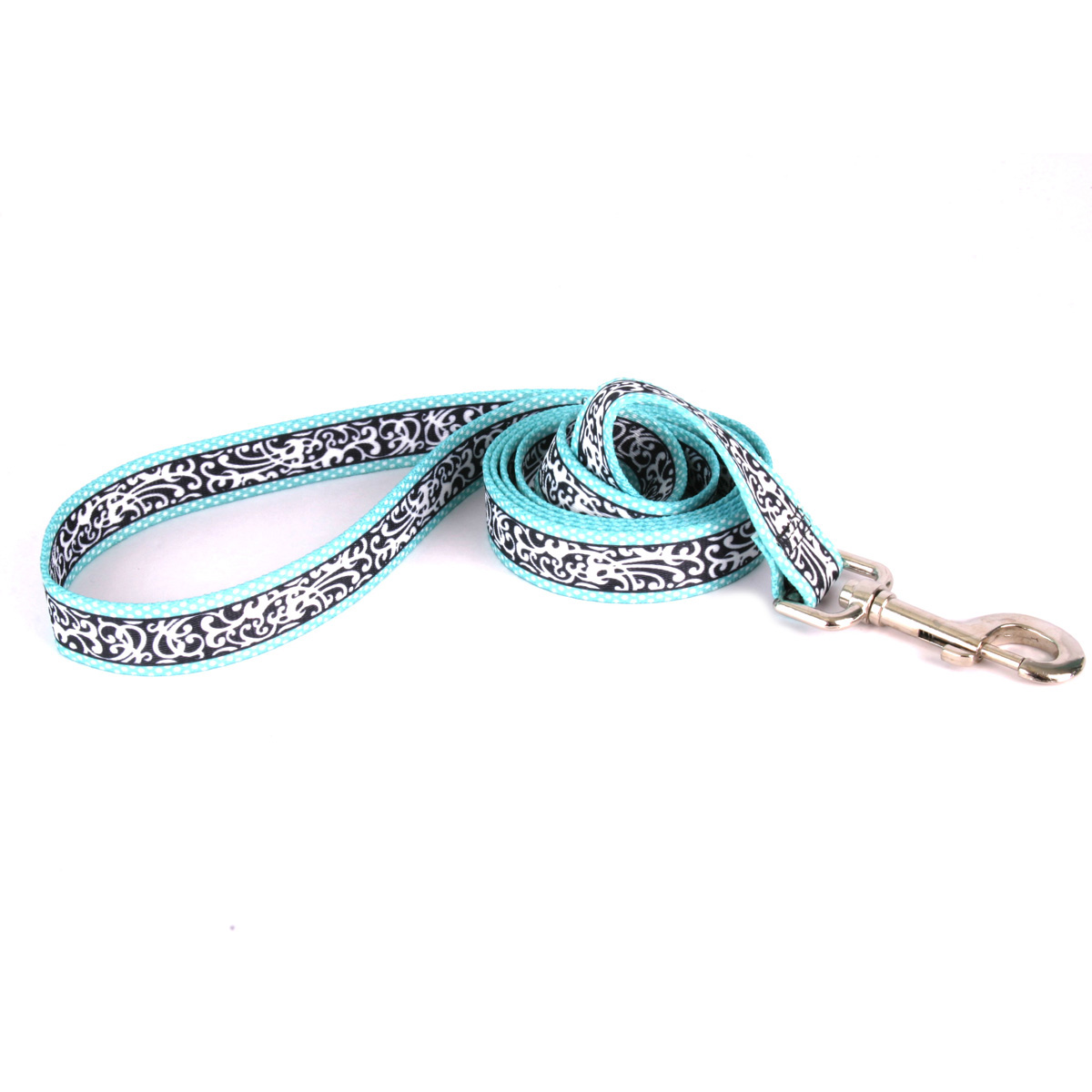 Chantilly Dog Leash by Yellow Dog - Teal