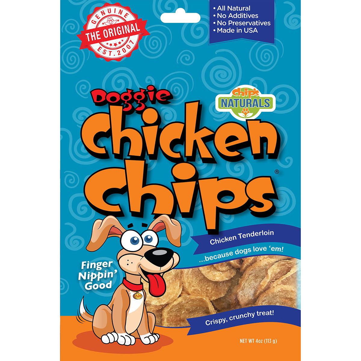 Chip's Naturals Doggie Chicken Chips Dog Treats