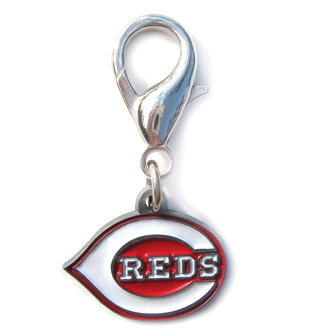 Diva Dog Cincinnati Reds Logo Dog Collar Charm