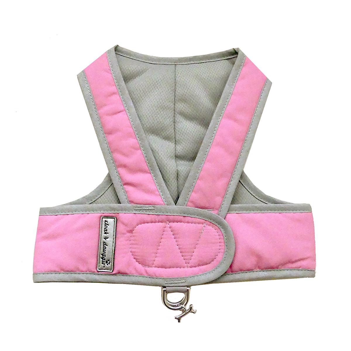 Cloak & Dawggie Classic Nylon Step N Go Dog Harness - Pink