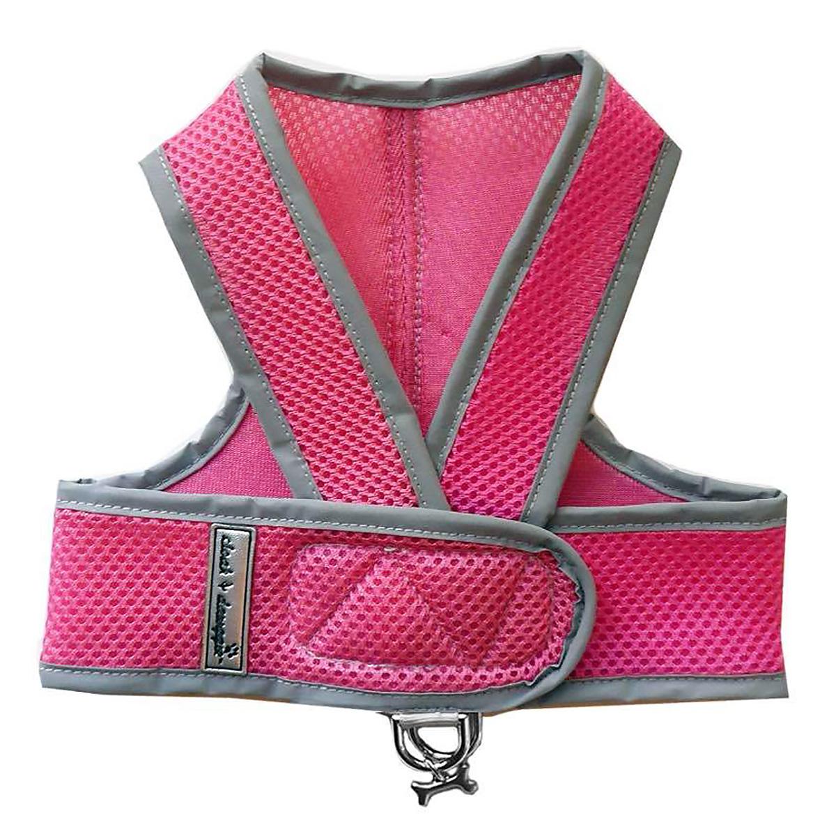 Cloak & Dawggie Classic Mesh Step N Go Dog Harness - Pink