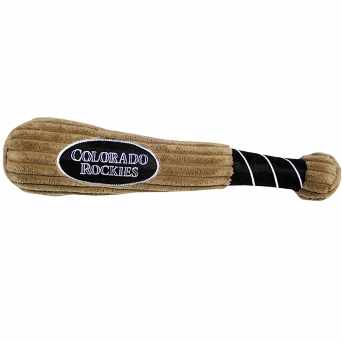 Colorado Rockies Plush Baseball Bat Dog Toy