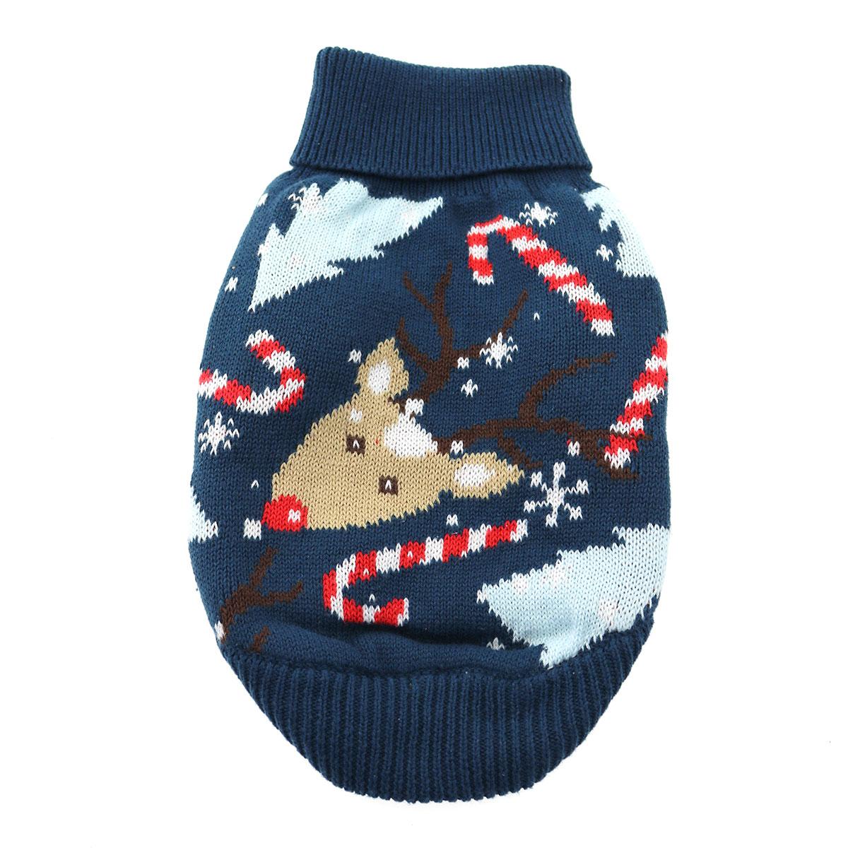Holiday Reindeer Ugly Dog Sweater by Doggie Design