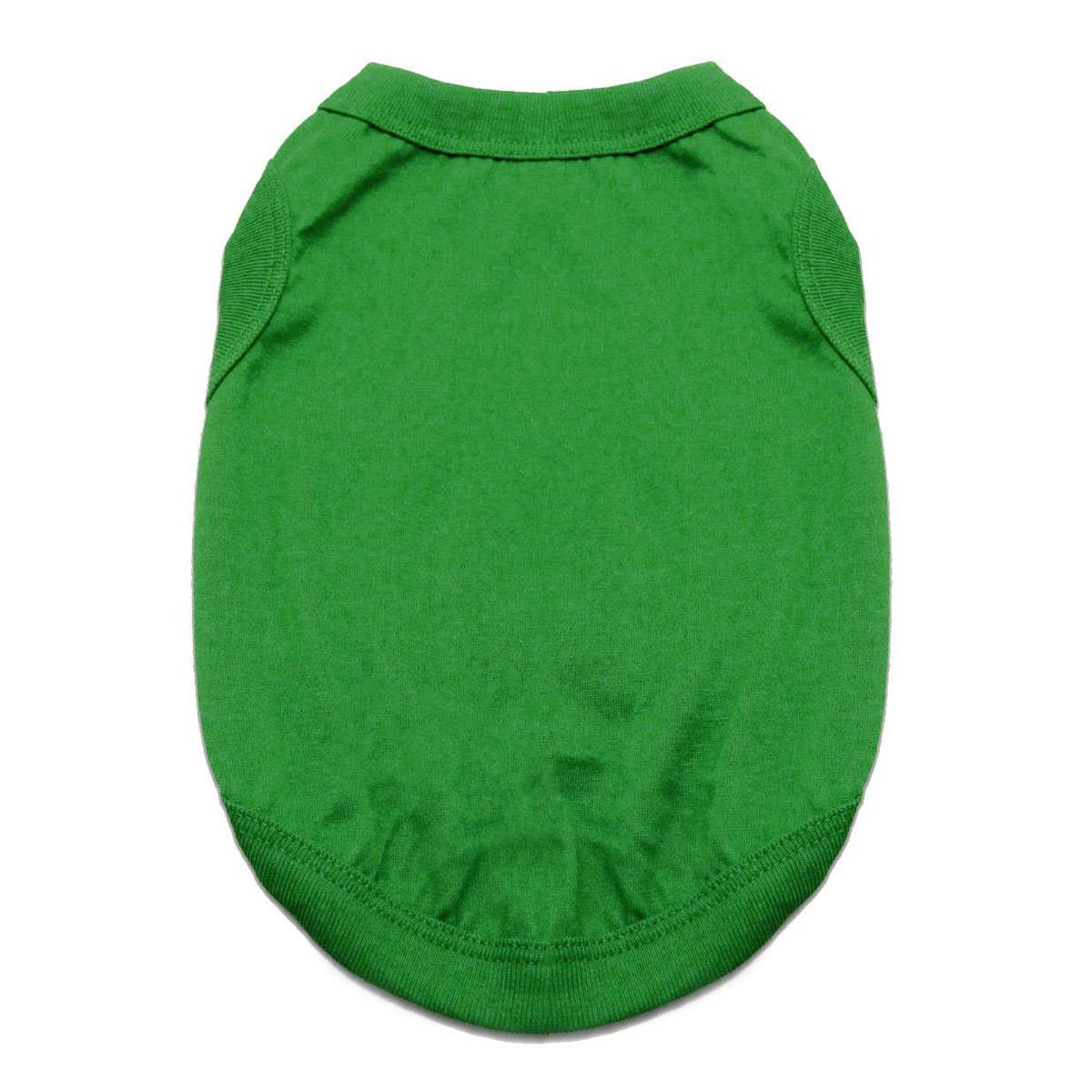 Cotton Dog Tank by Doggie Design - Emerald Green