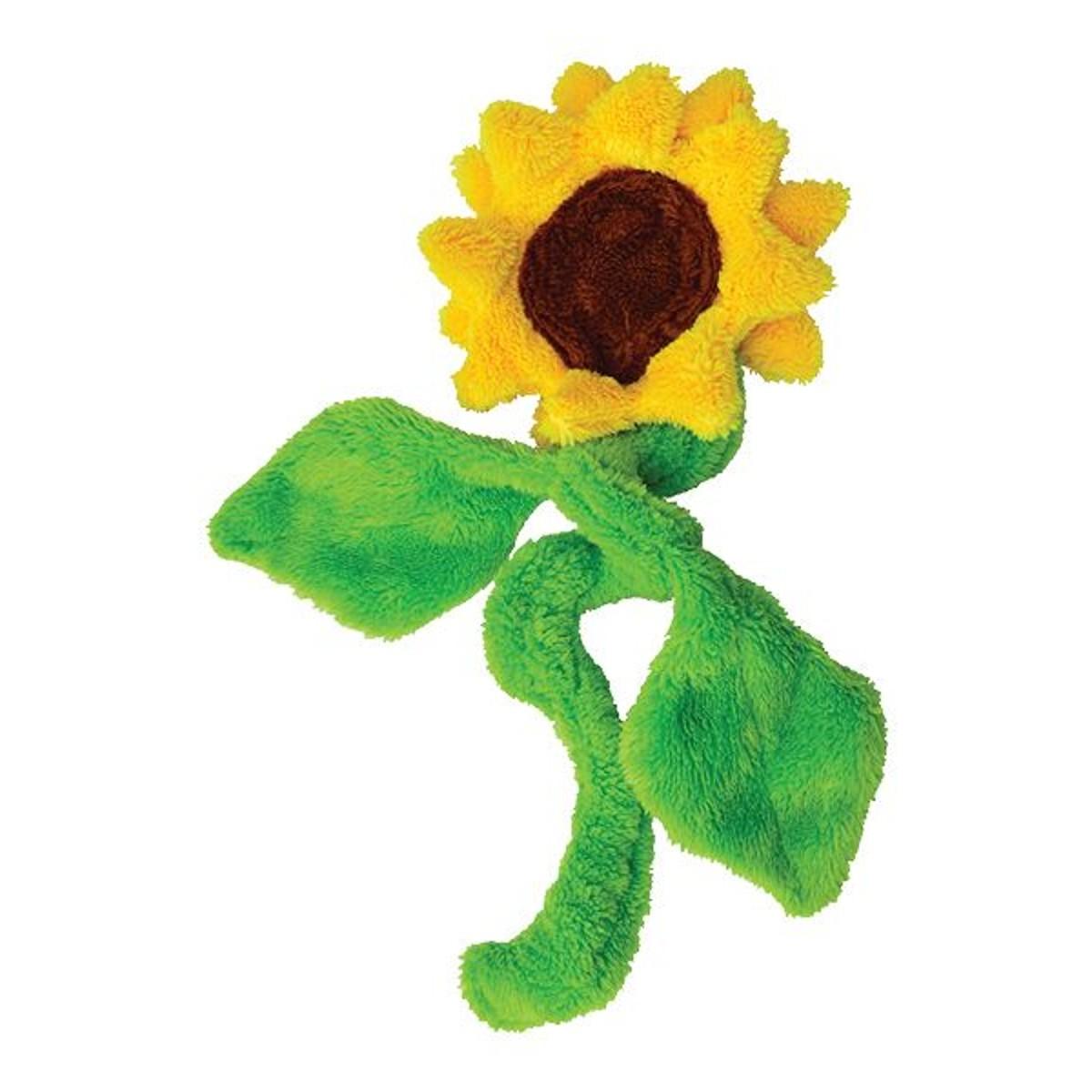 Cycle Dog Duraplush Dog Toy - Springy Sunflower
