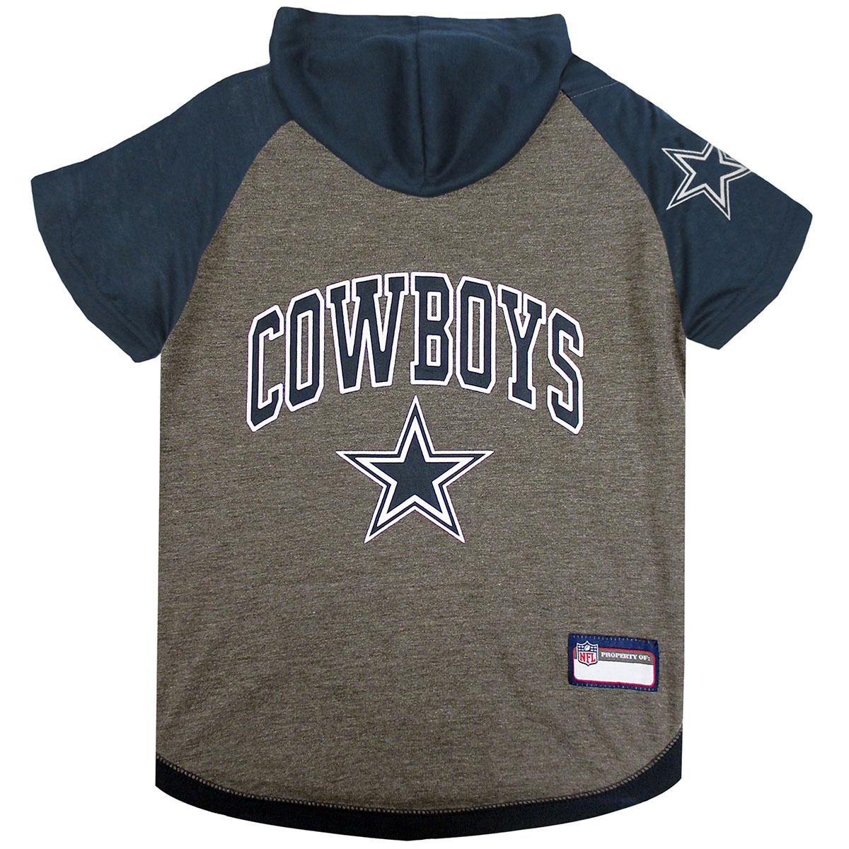 Dallas Cowboys Hooded Dog T-Shirt