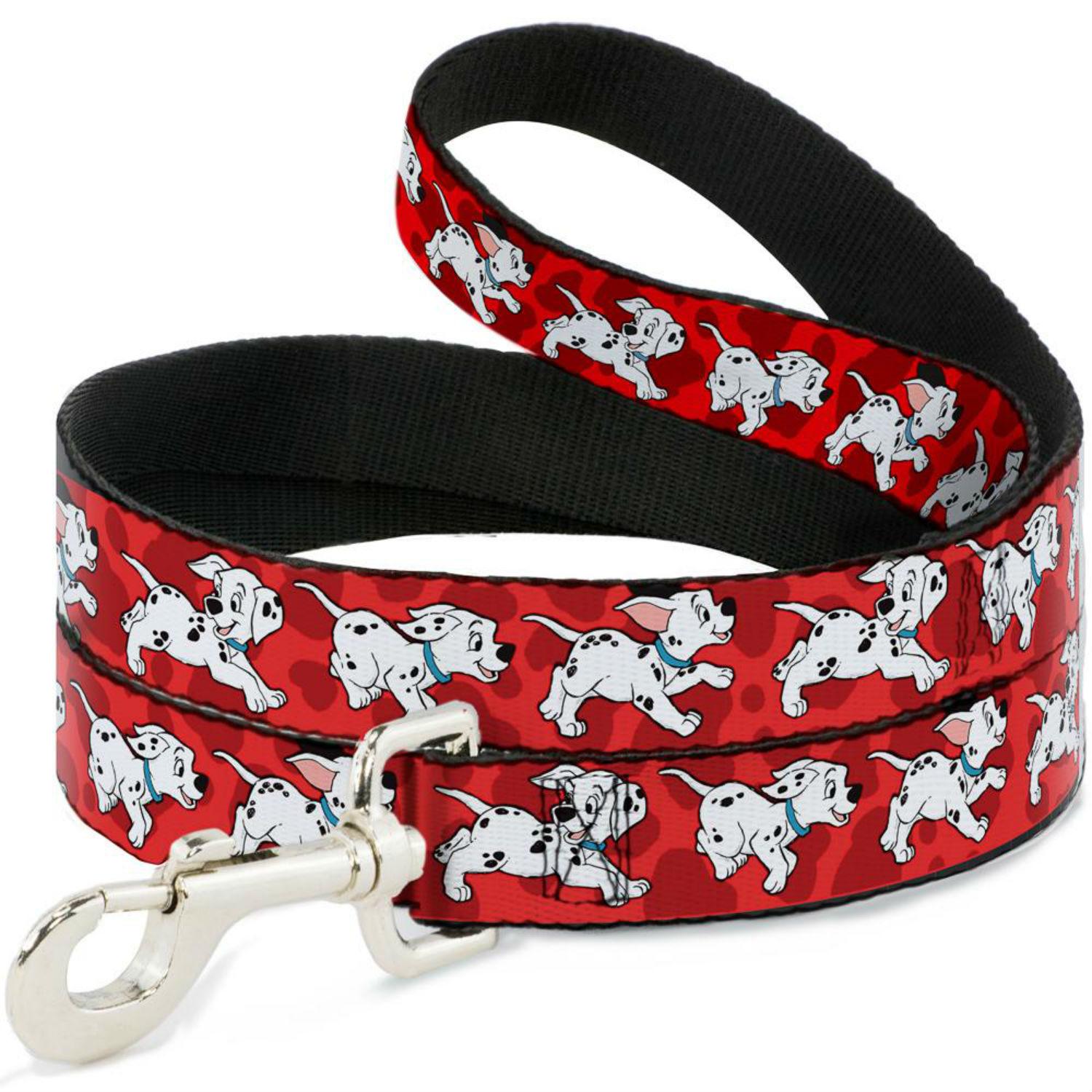 Dalmatians Dog Leash by Buckle-Down - Red