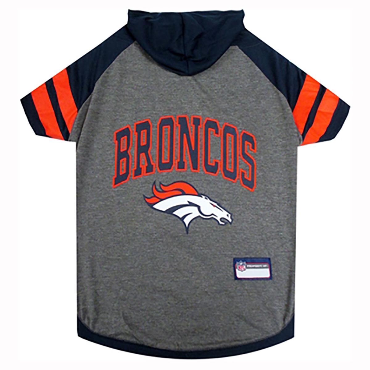Denver Broncos Hooded Dog T-Shirt