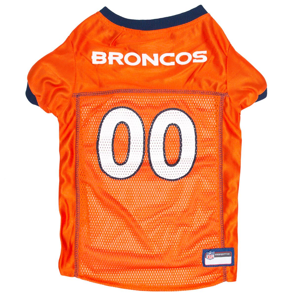 Denver Broncos Officially Licensed Dog Jersey - Orange