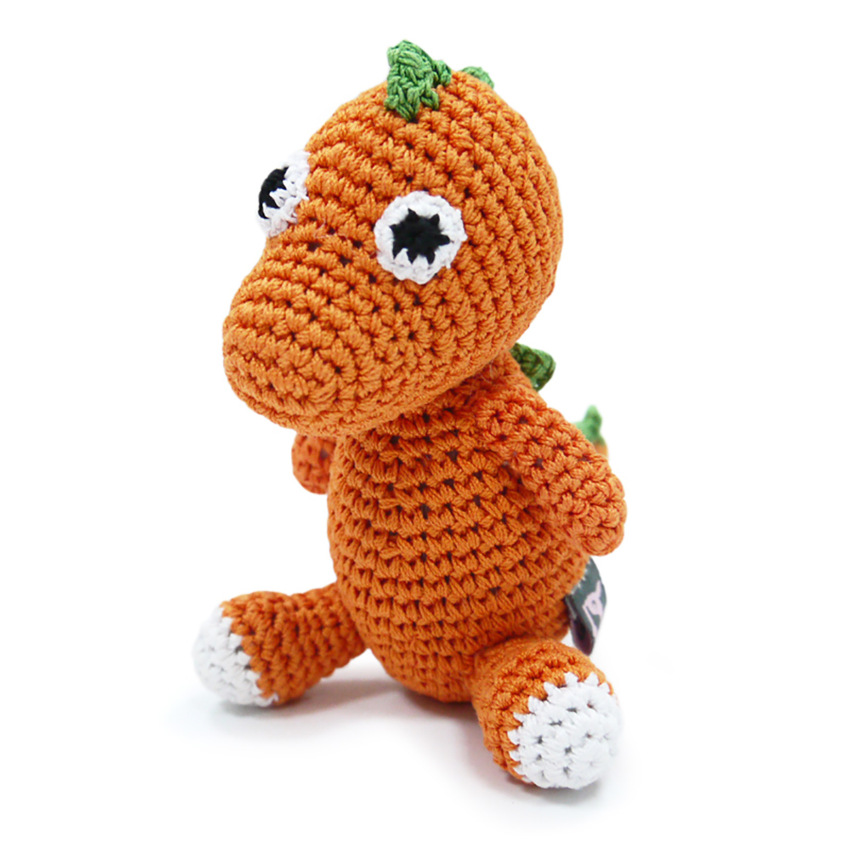 Dinosaur Crochet Dog Toy by Dogo