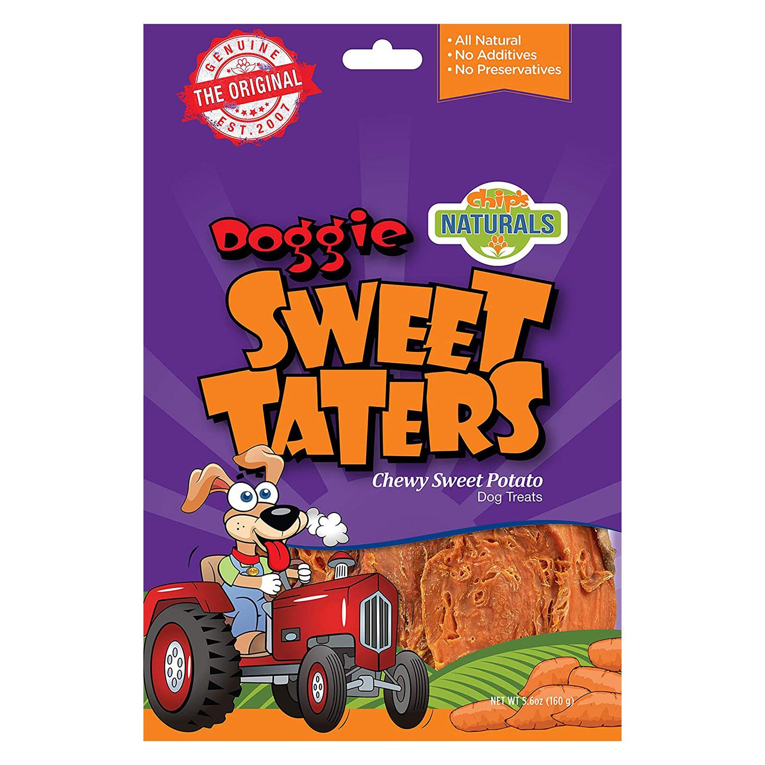 Chip's Naturals Doggie Sweet Taters Dog Treats
