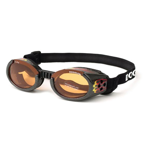 Doggles - ILS2 Racing Flames Frame with Orange Lens