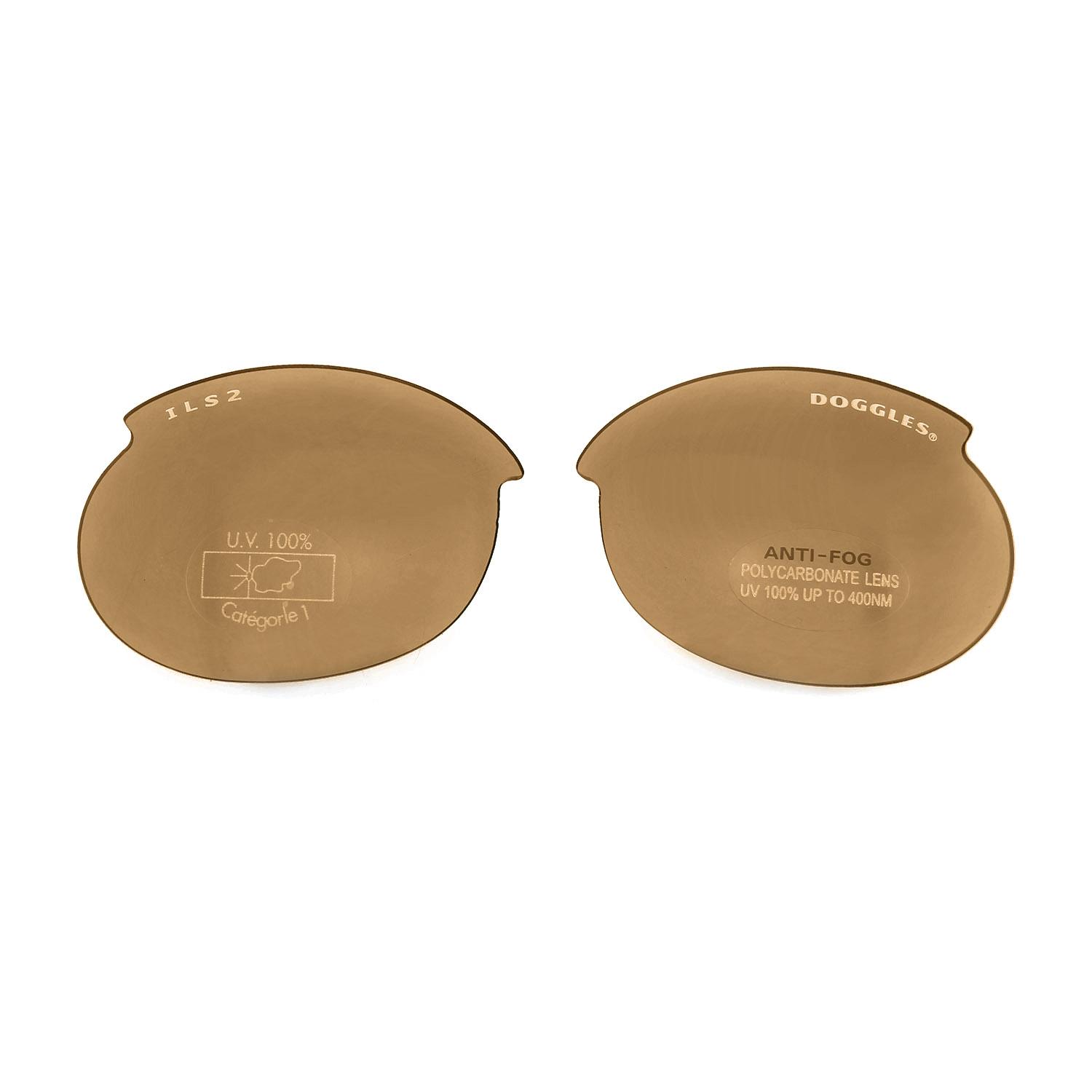 Doggles - Replacement ILS2 Lens Set - Brown