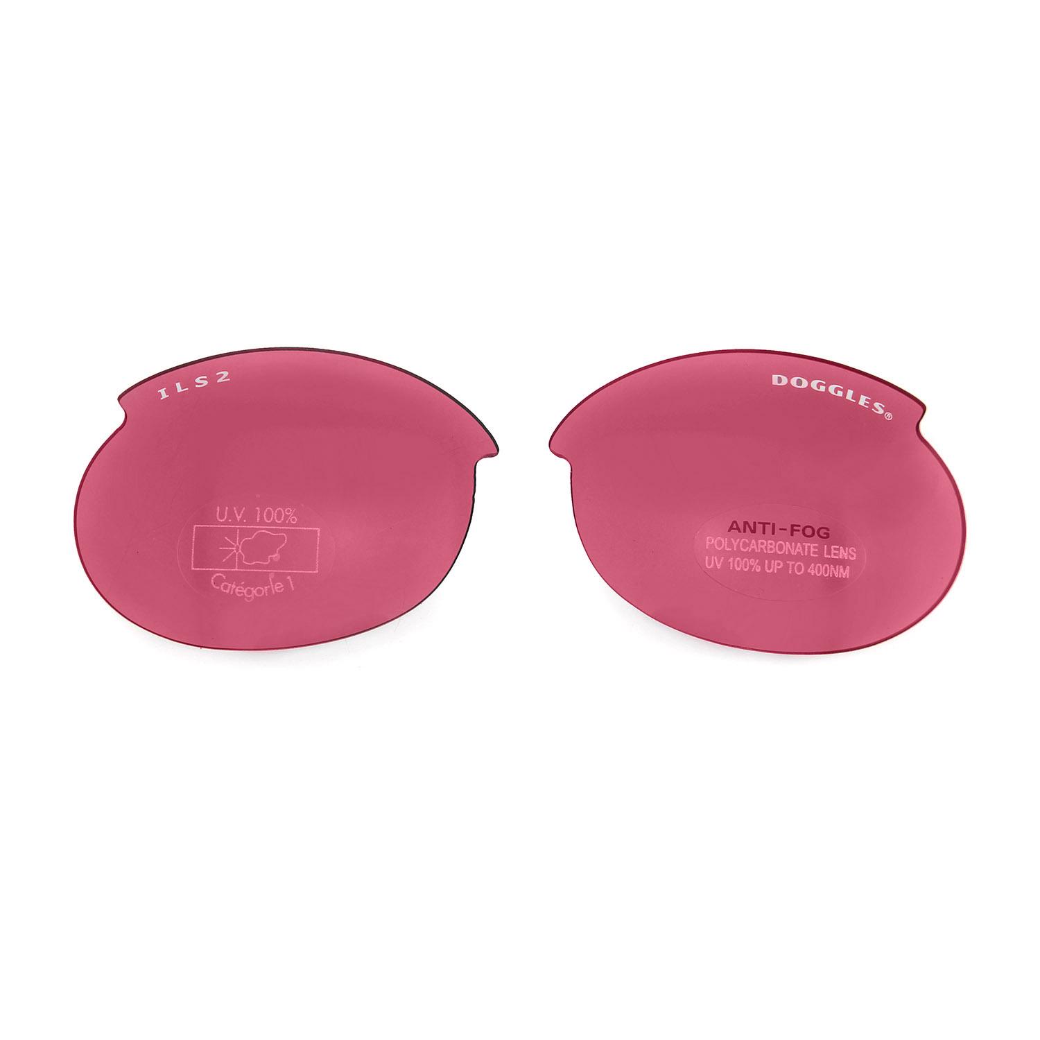 Doggles - Replacement ILS2 Lens Set - Pink