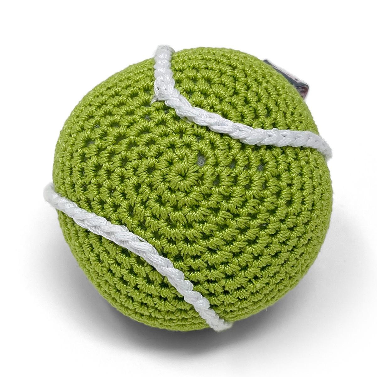 DOGO PAWer Crochet Dog Toy - Tennis Ball