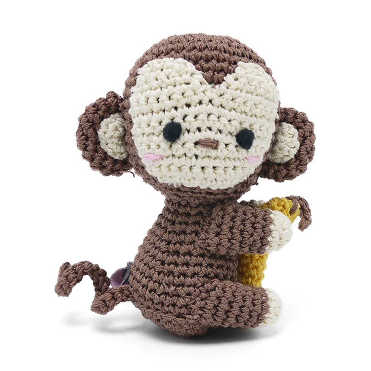 DOGO PAWer Crochet Dog Toy - Monkey