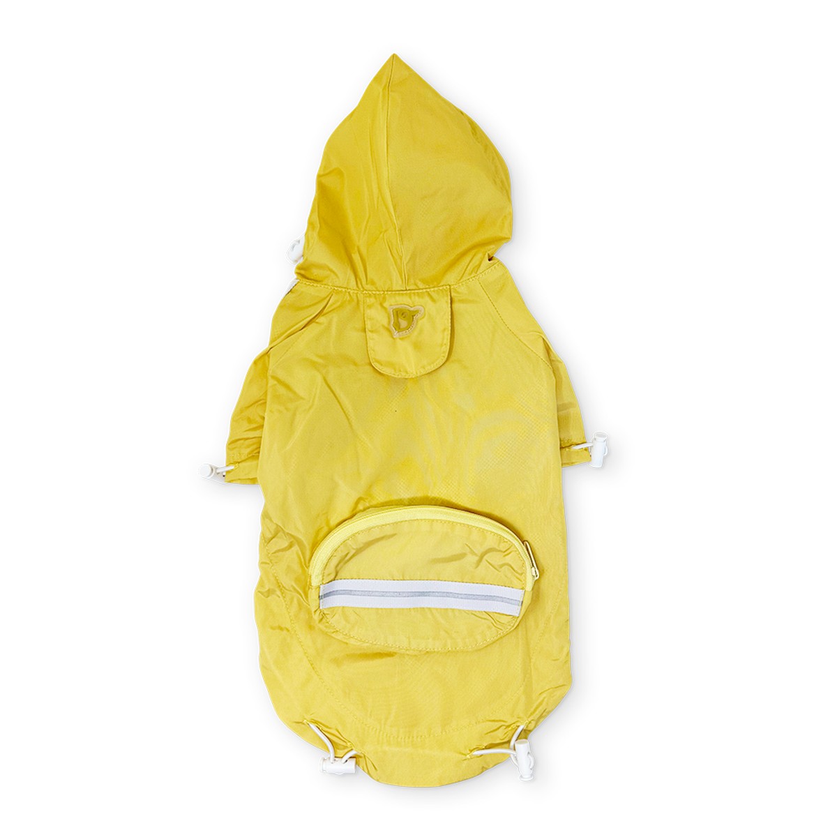 DOGO Pocket Dog Raincoat  - Yellow