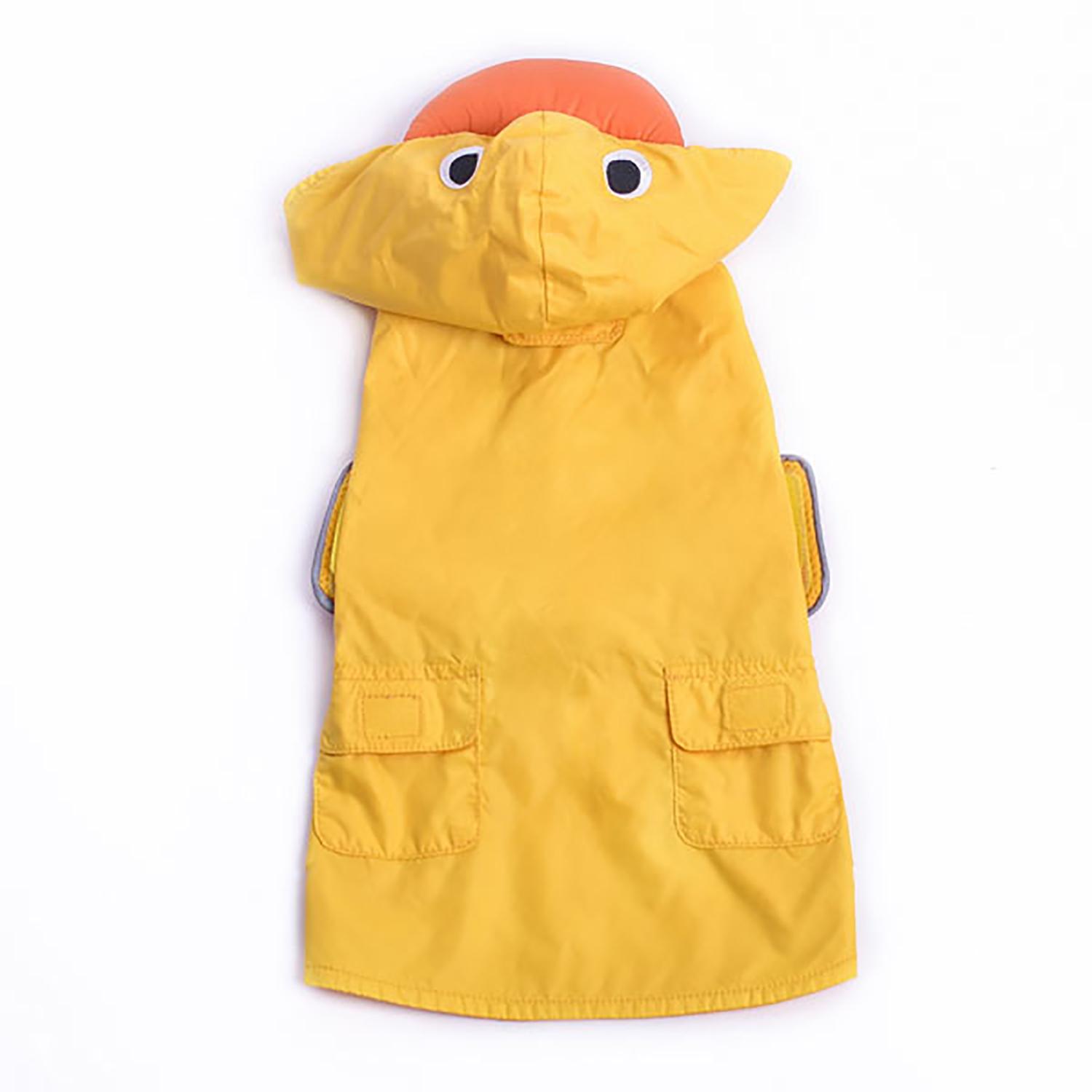 Duck Dog Raincoat by Dogo - Yellow