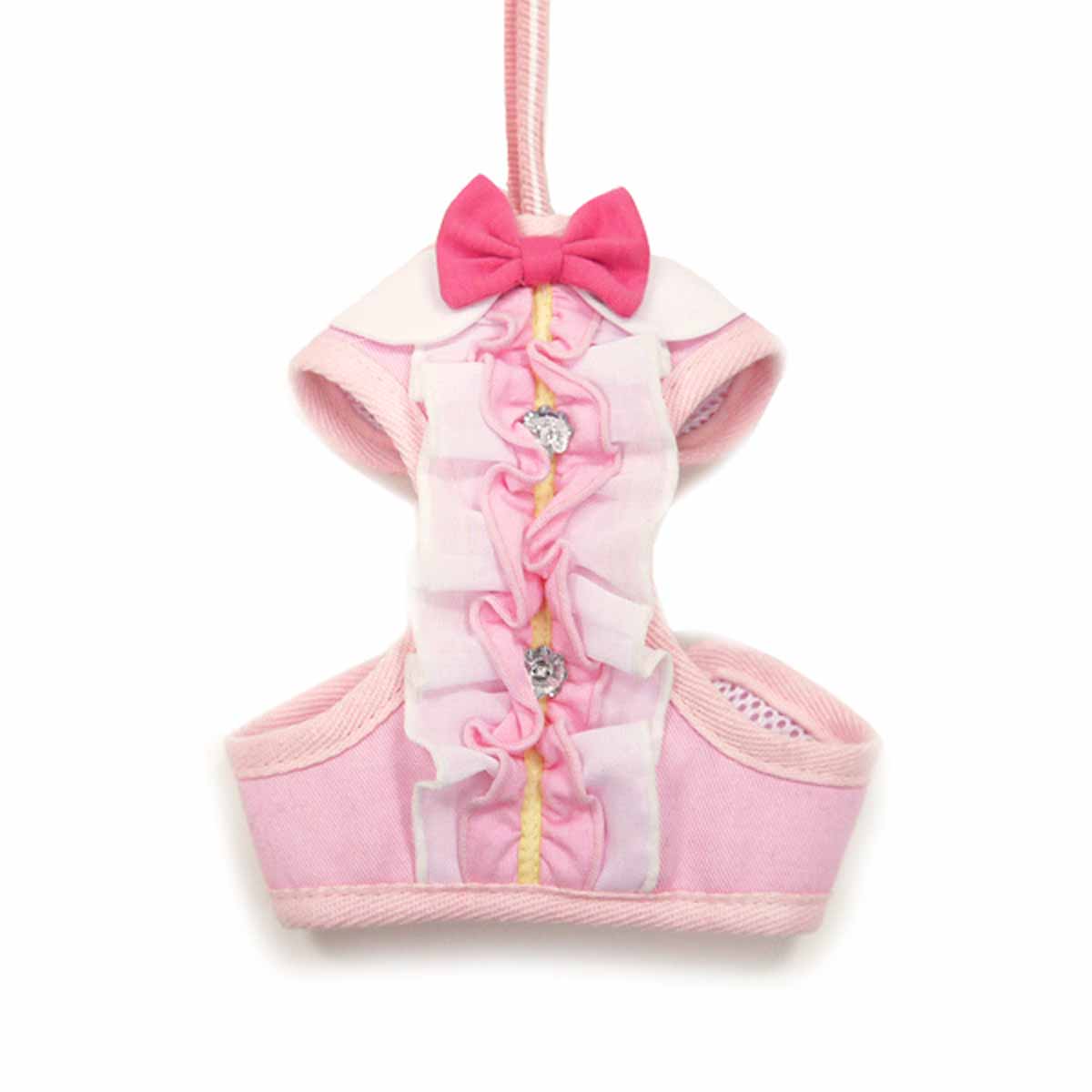 EasyGo Ruffle Dog Harness by Dogo - Pink