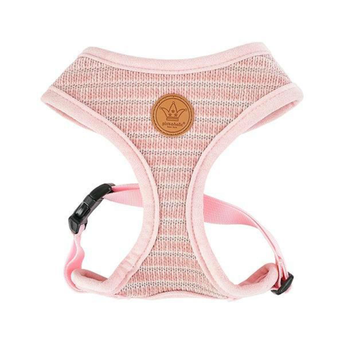 Elicia Basic Style Dog Harness by Pinkaholic - Indian Pink
