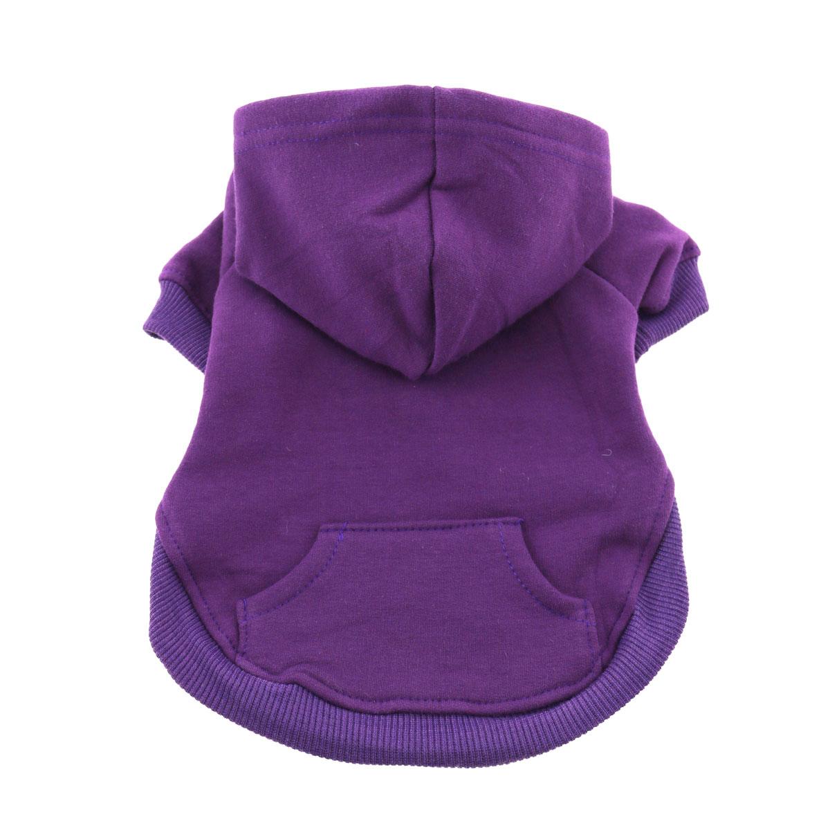 Flex-Fit Dog Hoodie by Doggie Design - Purple