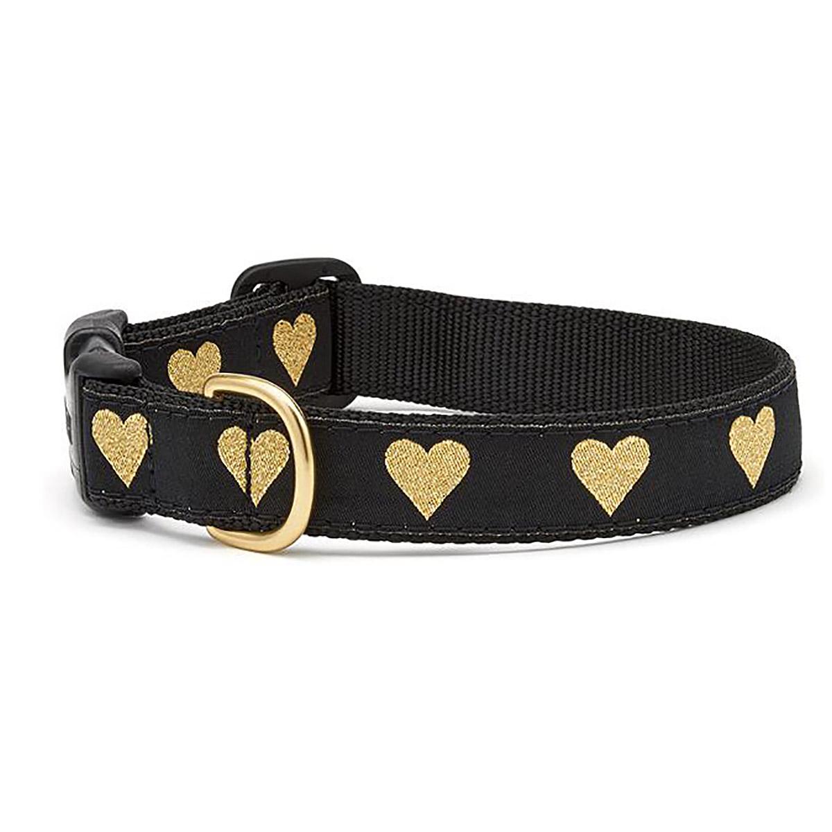 Heart of Gold Dog Collar by Up Country