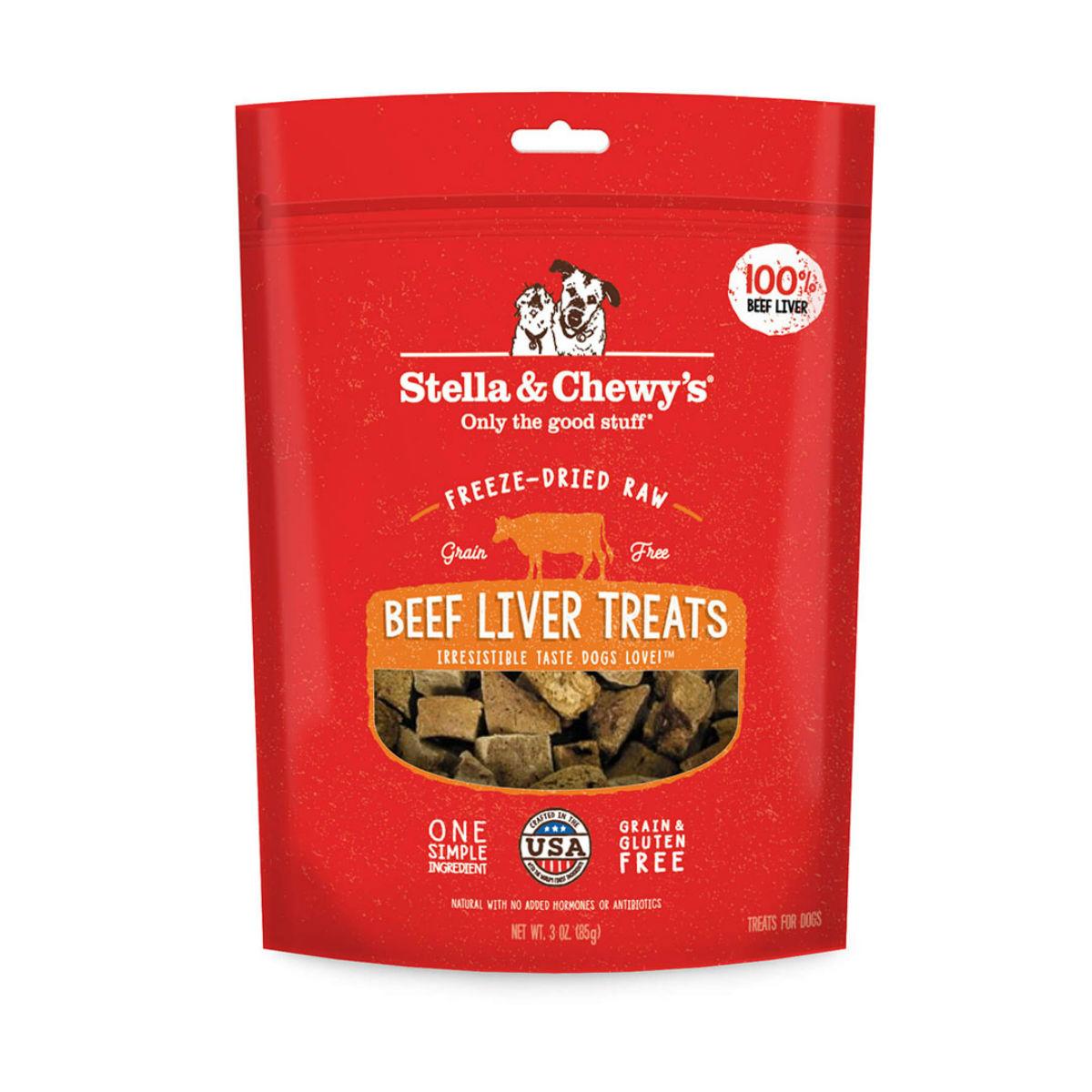 Stella & Chewy's Freeze Dried Beef Liver Dog Treats