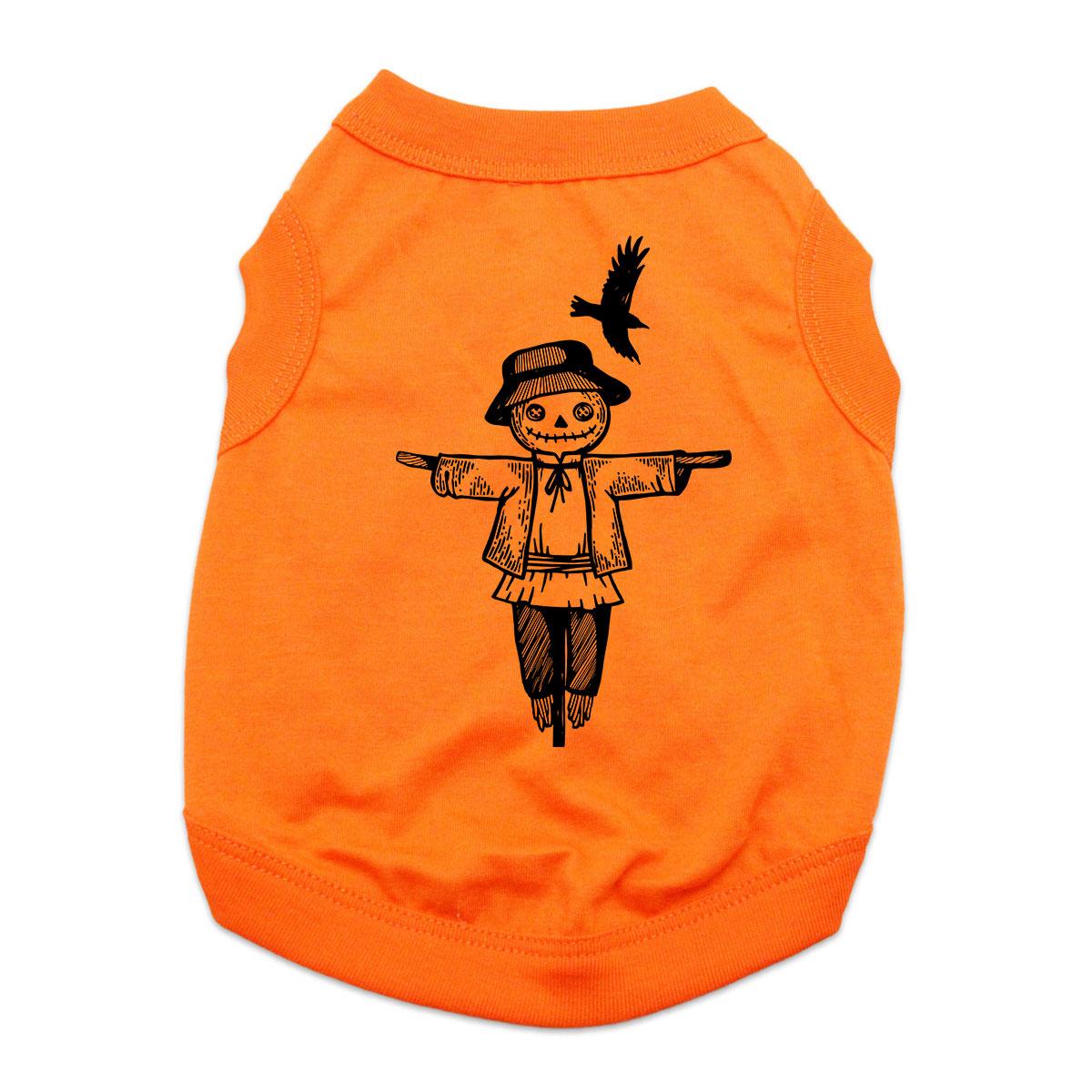 Scarecrow Dog Shirt - Orange