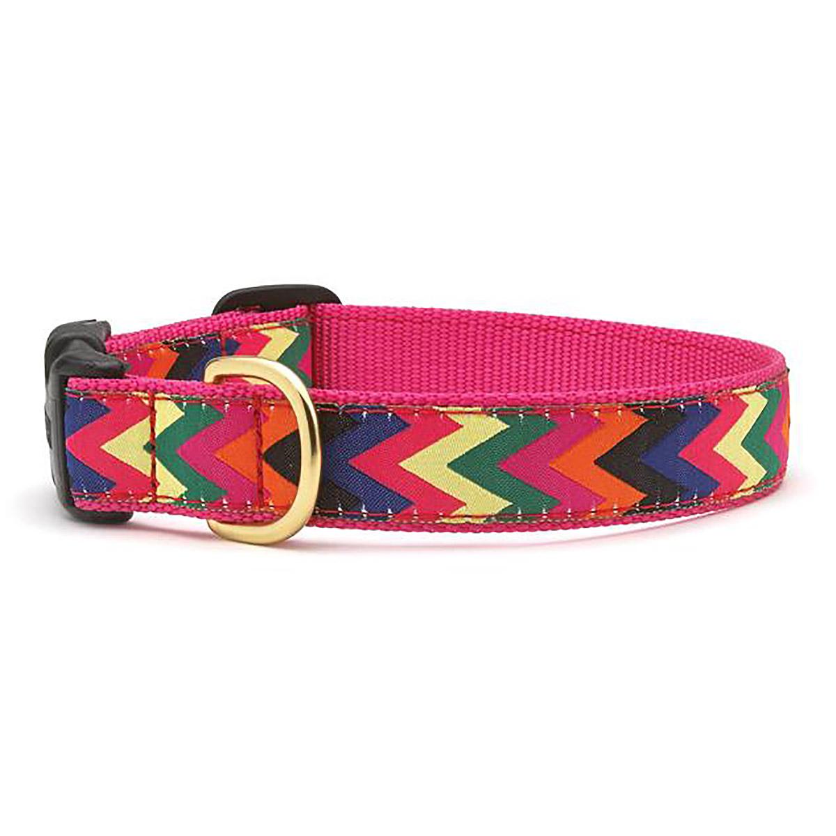 Zig Zag Wag Dog Collar by Up Country