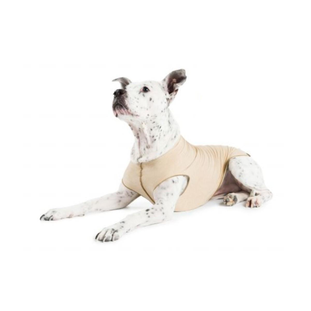 Gold Paw Sun Shield Dog Shirt - Sand