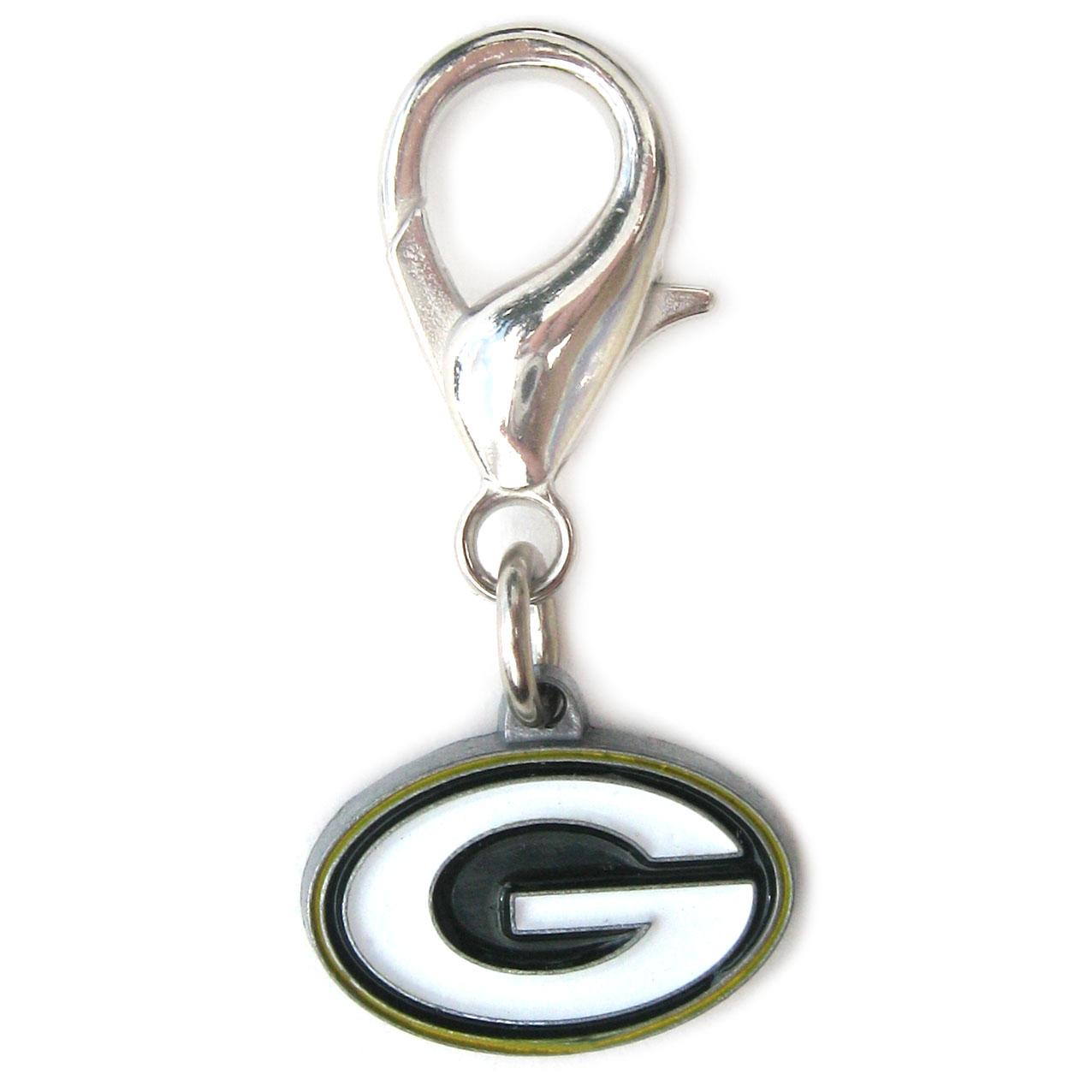 Diva Dog Green Bay Packers Logo Dog Collar Charm
